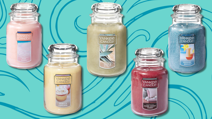 We spotted a selection of Yankee Candles on Amazon under $15. 