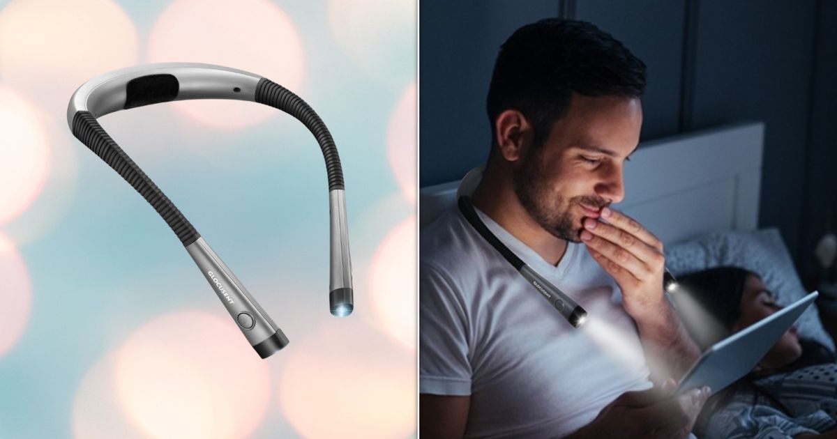 This Hands-Free Neck Light Has So Many Practical Uses