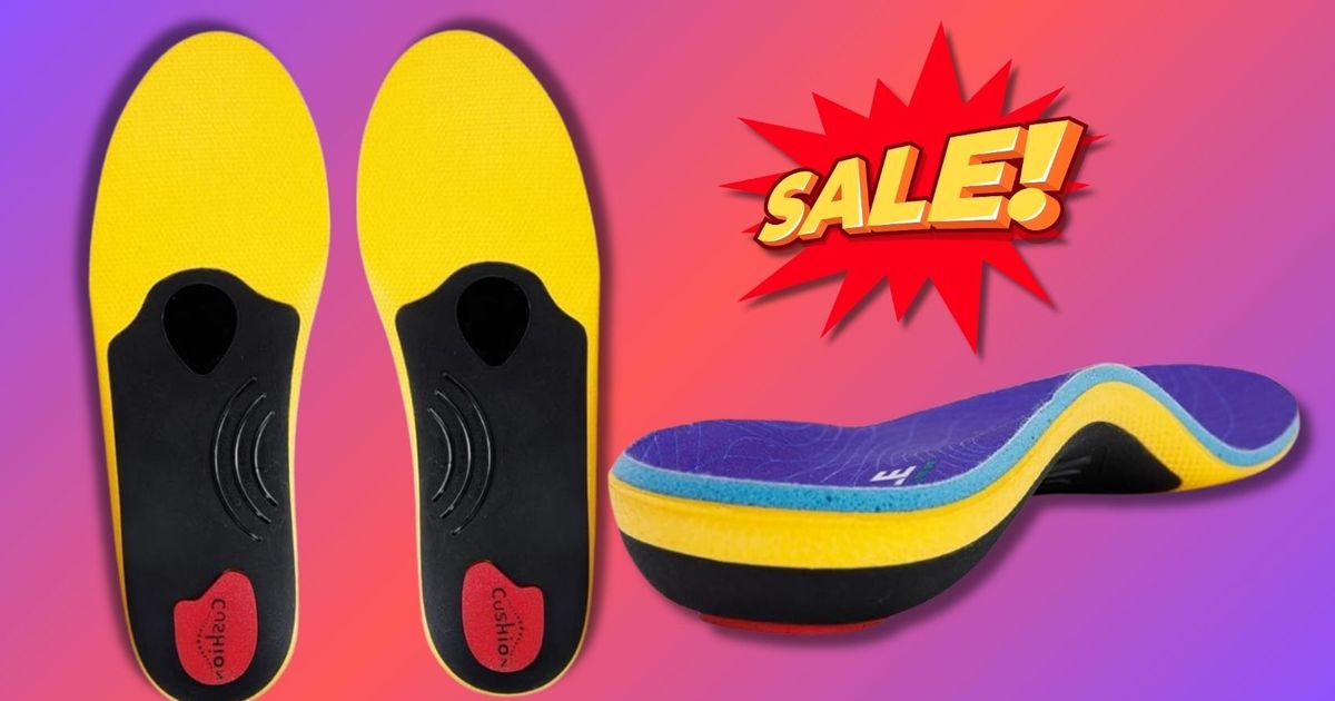 Valsole Pain Relief Shoe Inserts Are 38% Off At Amazon