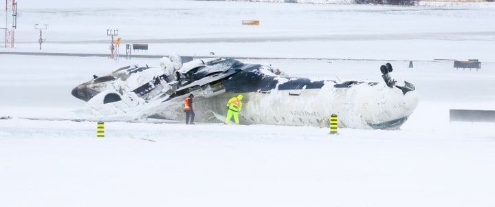 The crashed Delta plane. 