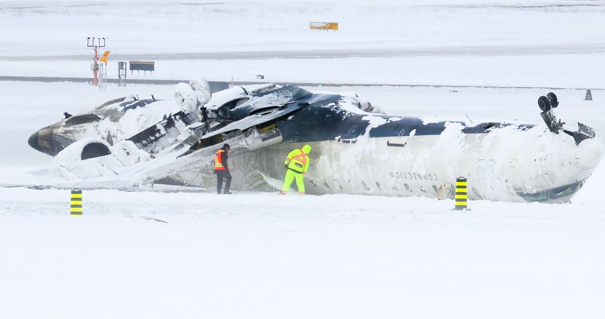 Passengers On Flipped Toronto Plane Describe Harrowing Ordeal