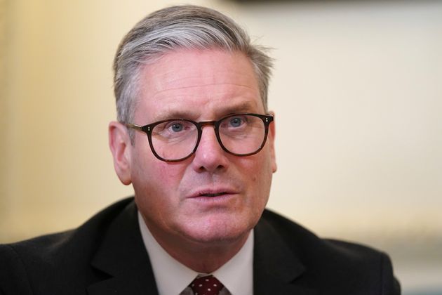 Britain's Prime Minister Keir Starmer attends a reception in Downing Street to mark Holocaust Memorial Day in London, Wednesday, Jan. 22, 2025.