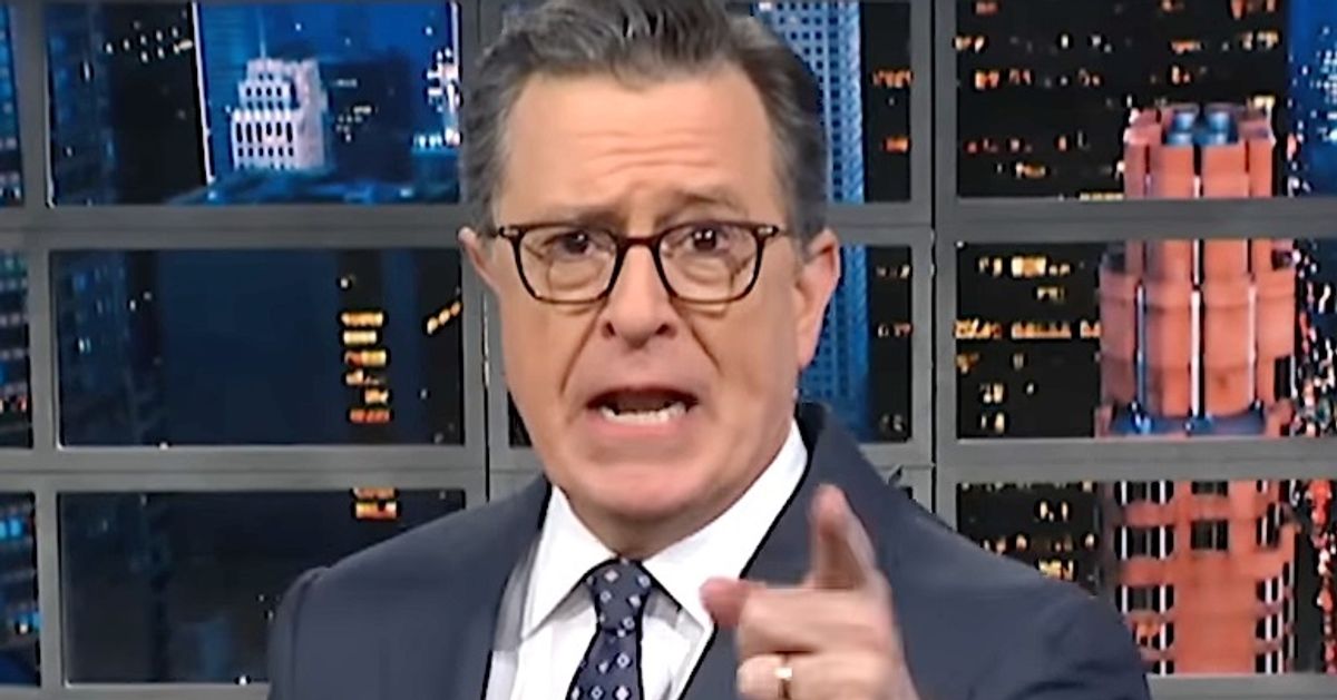 Stephen Colbert Finds 3 Perfect Words For Trump, Elon Musk And Don Jr.