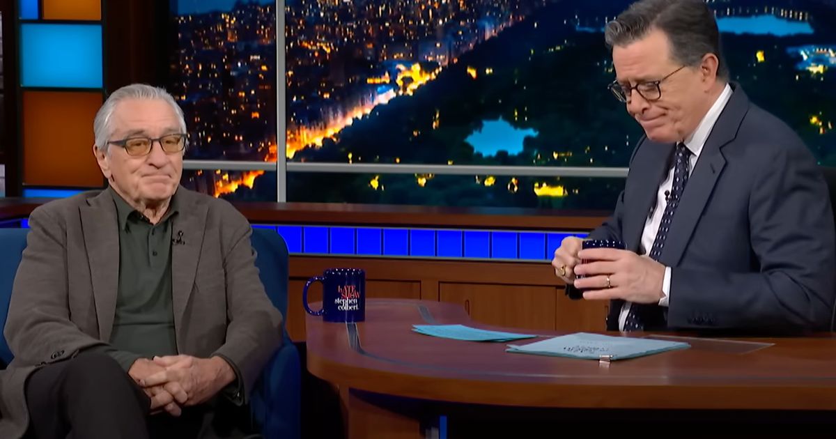 Robert De Niro’s Politically Charged Answer Leaves ‘Late Show’ In Eerie Silence