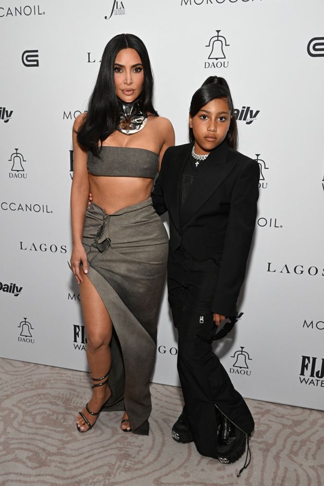 Kim and North at an event together in 2023