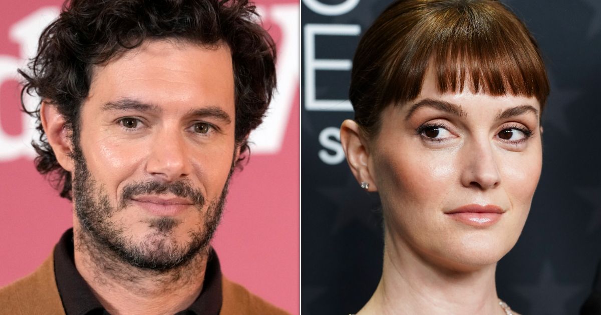 NextImg:Leighton Meester Cutely Dishes On Success Of Husband Adam Brody's 'Hot Rabbi' Character