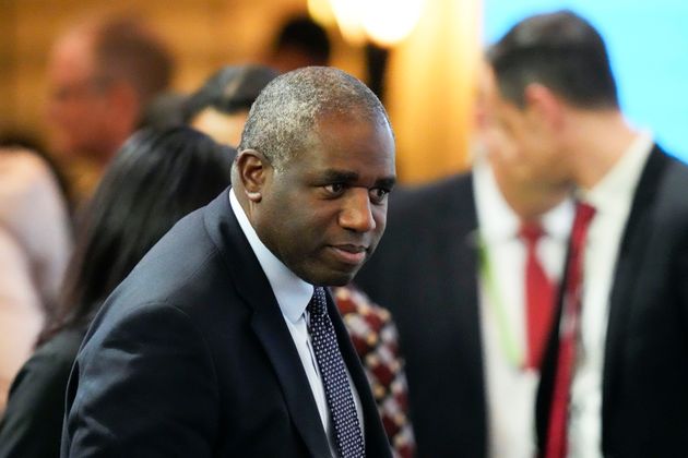 Foreign Secretary David Lammy 