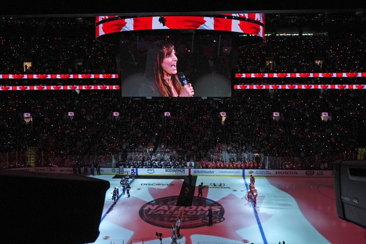 Singer Chantal Kreviazuk performs 