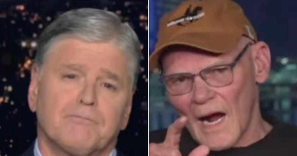 NextImg:'I Did The Math, Sean': James Carville Hits Hannity With Searing Fact Check On Live TV