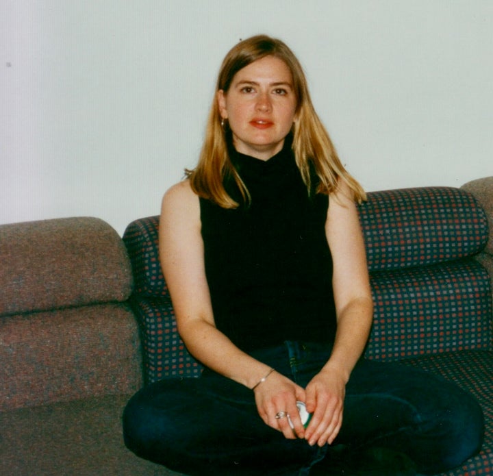 The author, a few months before she met John in 2001.