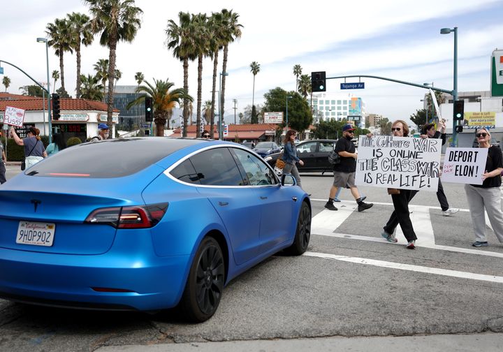 Some Tesla drivers are getting rid of their vehicles as a way to distance themselves from CEO Elon Musk and what they see as his government meddling. 