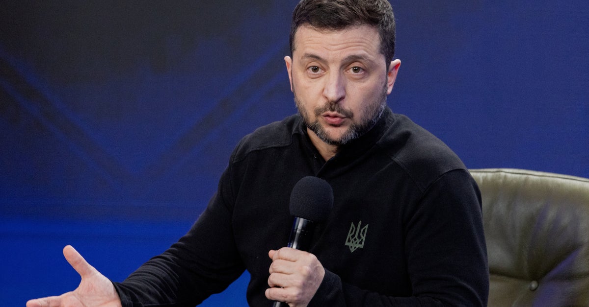 NextImg:Ukraine's Zelenskyy Says He'd Be Ready To Give Up Presidency If It Brought Peace And NATO Membership