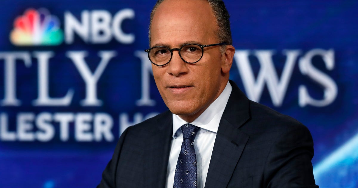 NextImg:Lester Holt To Leave 'NBC Nightly News' After Decade As Anchor