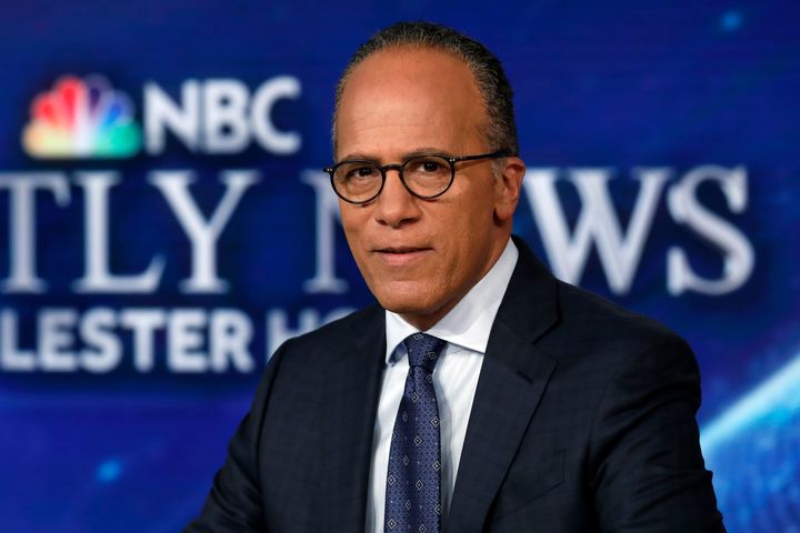 NBC Nightly News anchor Lester Holt in 2019.