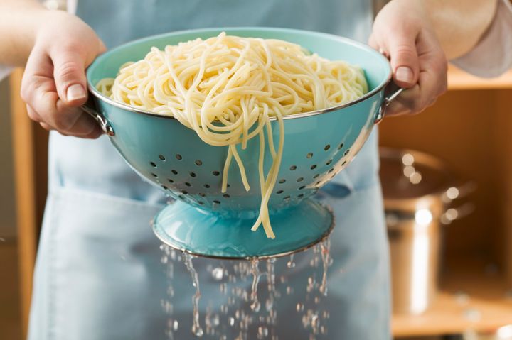 Don't even think about running that pasta under the kitchen sink faucet.