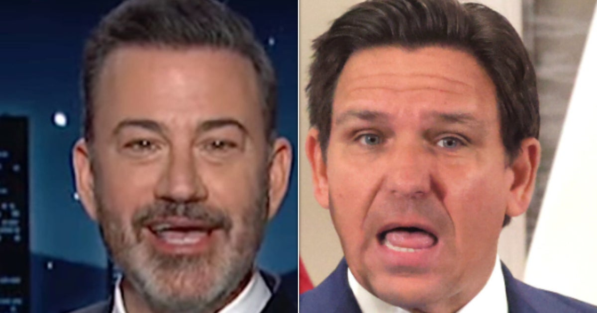 NextImg:EWW! Jimmy Kimmel Spots 'Weird' Ron DeSantis Moment That's Grossing People Out