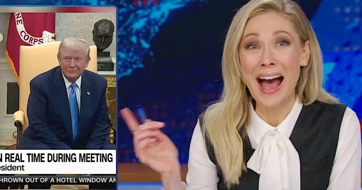 NextImg:Desi Lydic Reveals The Secret To Calling Out Trump's 'Bulls**t' Right To His Face