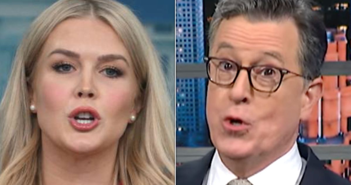 NextImg:Stephen Colbert Eviscerates Karoline Leavitt's Trump Team Claim In Bonkers Rant