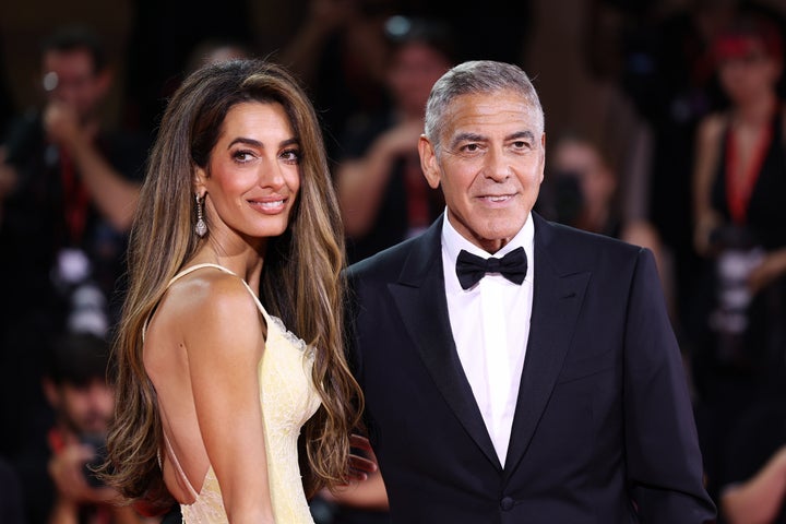 George and Amal Clooney at the Venice Film Festival last year