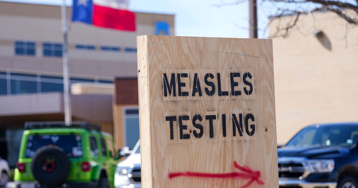 First Death Reported As Texas Measles Outbreak Expands