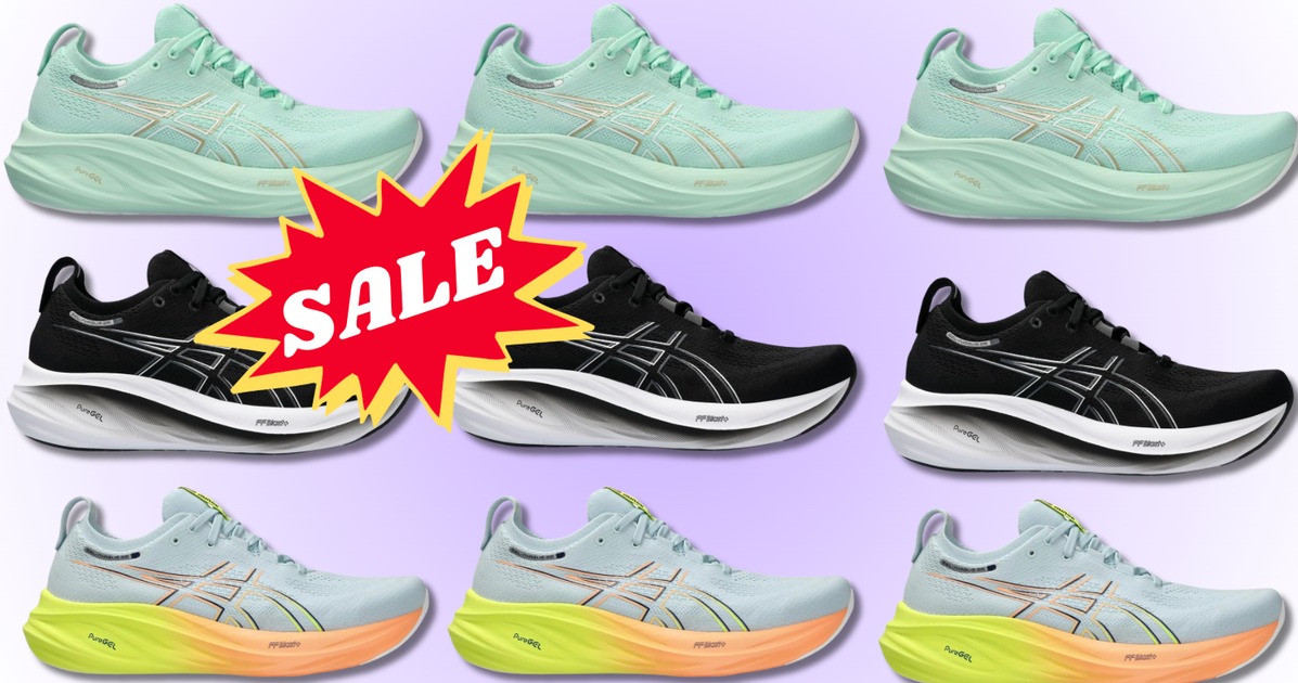 The ASICS Gel-Nimbus 26 Sneakers Are On Sale On Amazon