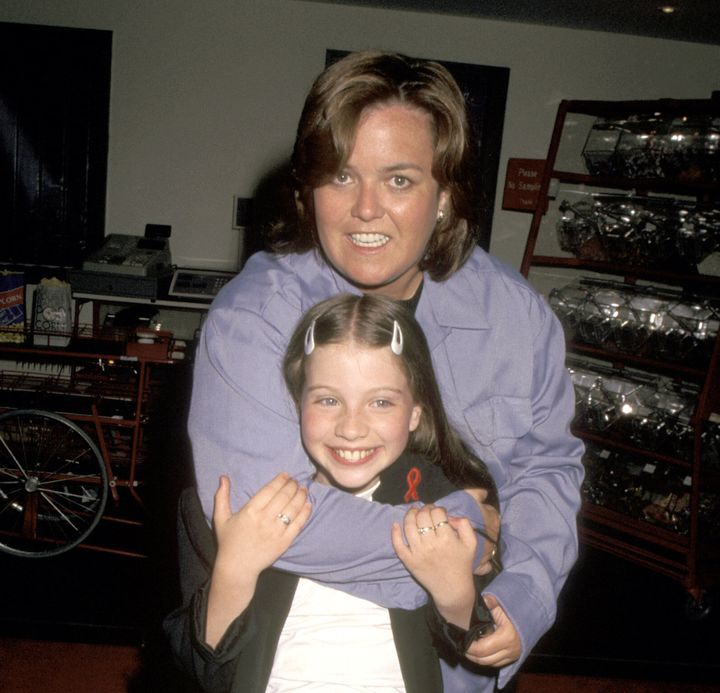 Rosie O'Donnell and Michelle Trachtenberg during "Harriet the Spy" New York City Benefit Premiere for Girls Inc. at Sony State Theater in New York City, New York.