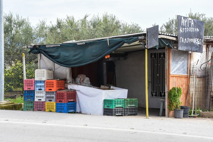 Ο πάγκος πώλησης φρούτων της 72χρονης - Παναρίτη, 27 Φεβρουαρίου 2025