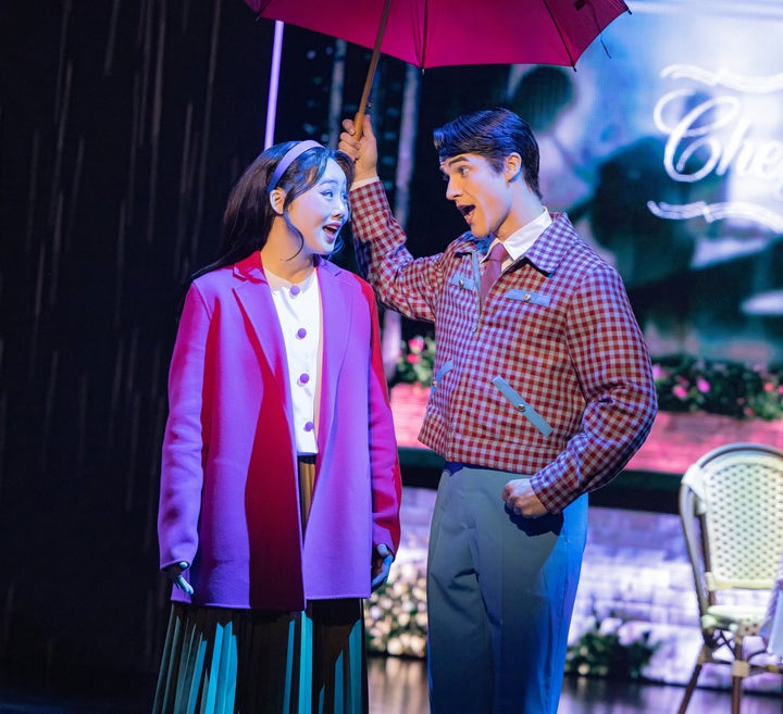 Darren Criss and Helen J Shen star in “Maybe Happy Ending,” now playing on Broadway.