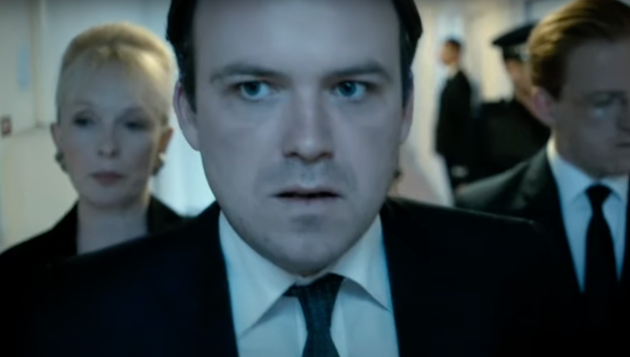 Rory Kinnear as prime minister Michael Callow in the Black Mirror episode The National Anthem