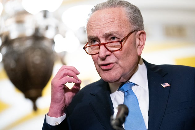 Senate Minority Leader Chuck Schumer, a Democrat from New York