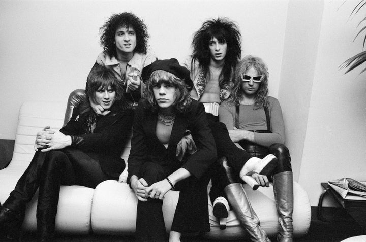 The New York Dolls pictured in London. (Photo by Albert Foster/Mirrorpix via Getty Images)