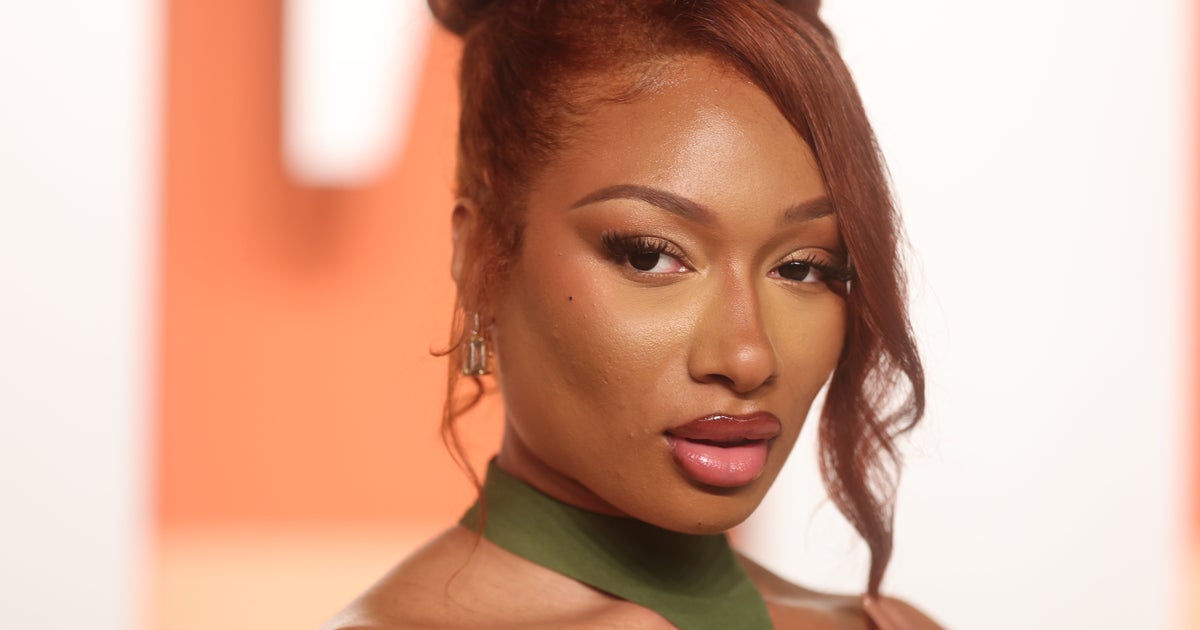 Megan Thee Stallion 'Baring It All' At Vanity Fair Oscar Party
