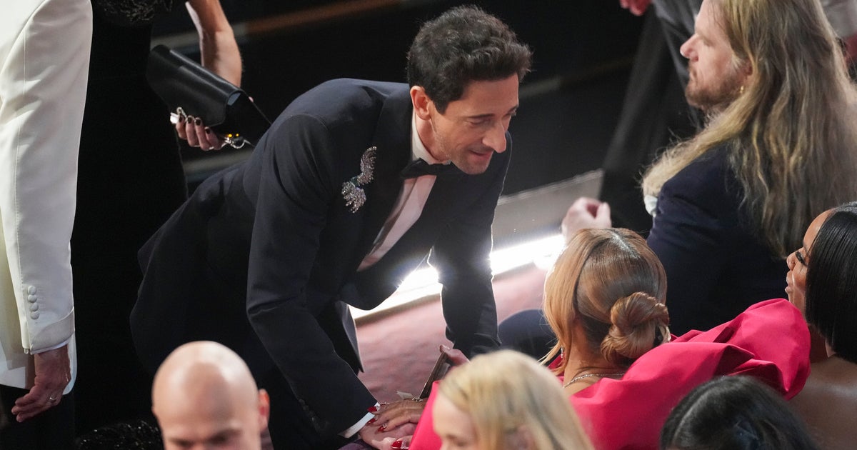 Adrien Brody Gets Chewed Out For 'Ick' Move After Oscar Victory Announced