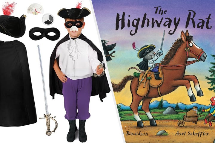 The Highway Rat costume idea for World Book Day.