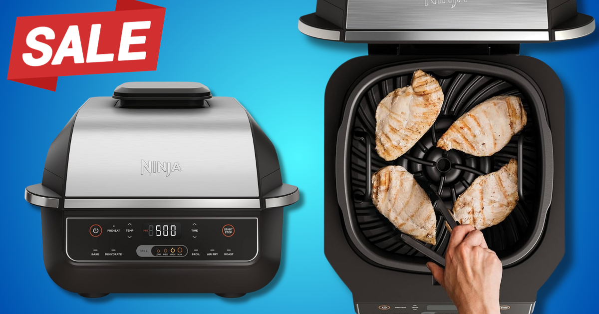 Ninja Foodi 6-In-1 Grill Is On Sale On Amazon