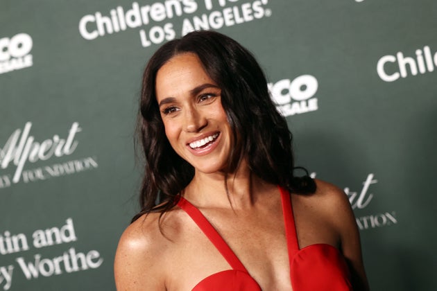 Meghan Markle pictured at a charity event last year