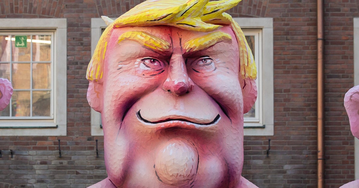 NextImg:NSFW Float Roasts Trump With ‘MAGA’ Testicles At German Carnival