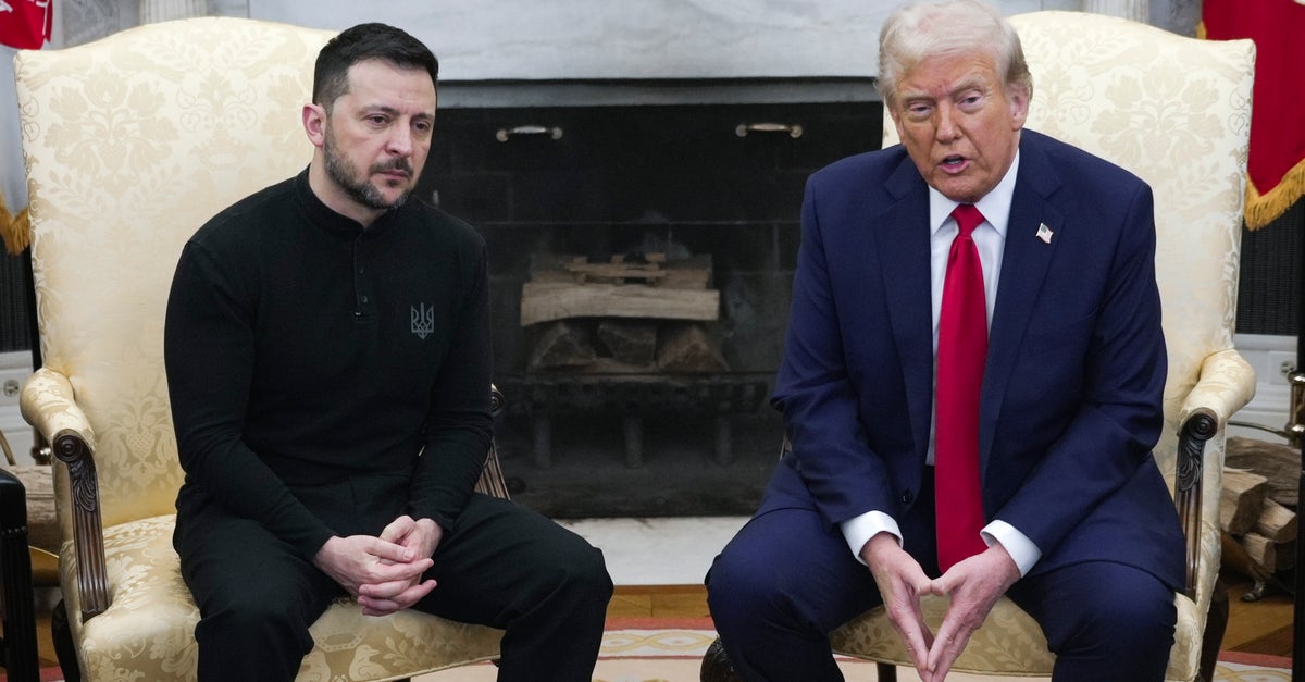 Trump's Ukraine Aid Freeze Raises The Stakes For Volodymyr Zelenskyy