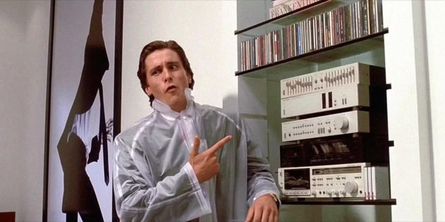 Christian Bale in American Psycho