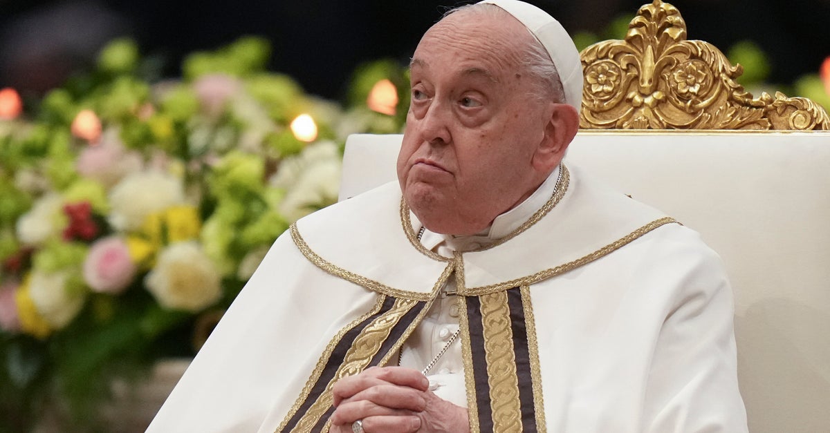 NextImg:Pope Is Stable With No New Respiratory Crises, But Will Sleep With Ventilation Mask, Vatican Says