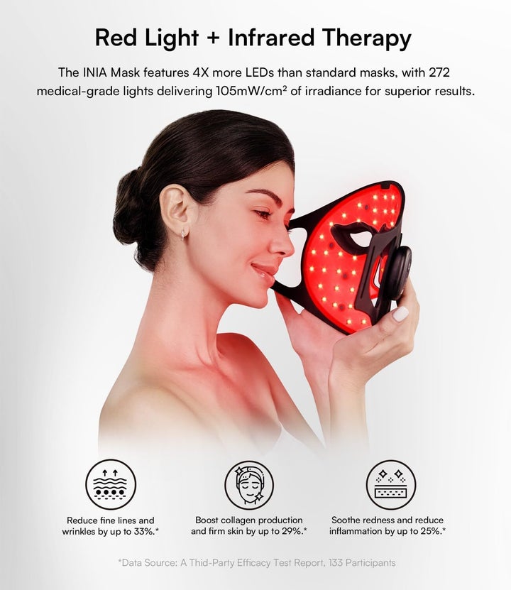 Prenez le masque de thérapie rouge pendant qu'il est en vente.