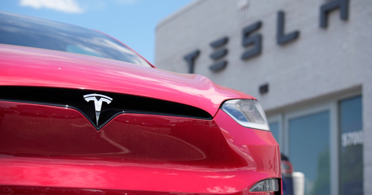 NextImg:Tesla Charging Stations 'Engulfed In Flames' In Suspected Arson Incident