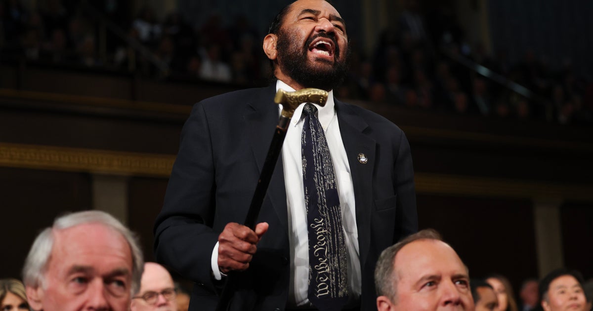 Rep. Al Green Removed From Trump's Speech To Congress