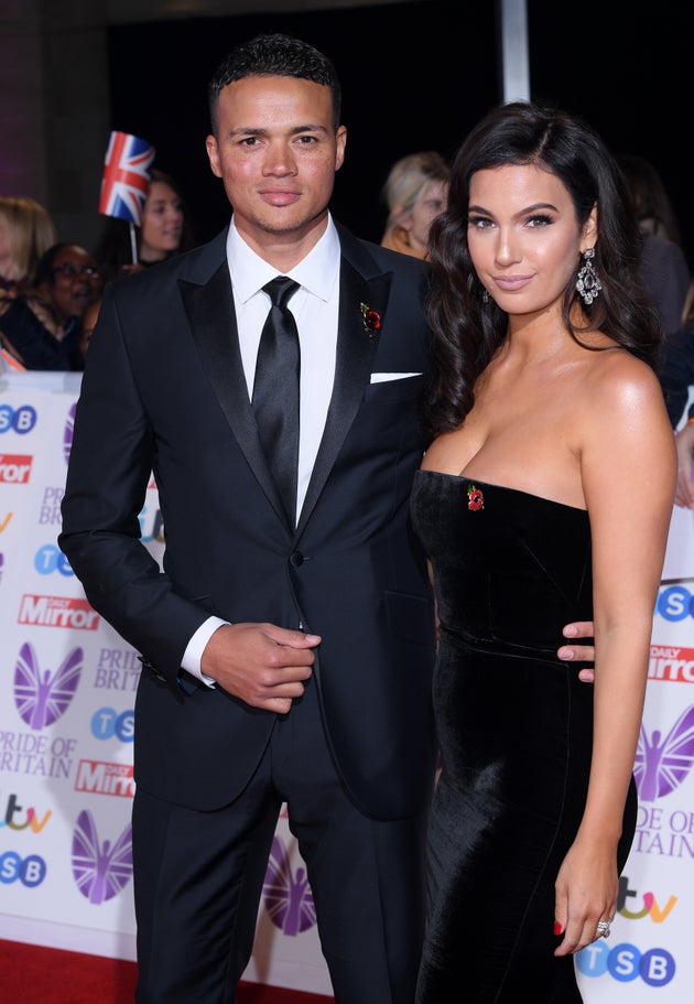 Jermaine and Ellie Jenas at the Pride Of Britain Awards in 2018