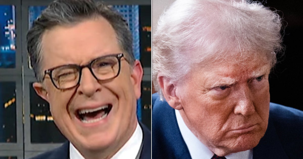 'Choke Us, Daddy!': Stephen Colbert Spots Moment Republicans Got 'Weird' For Trump