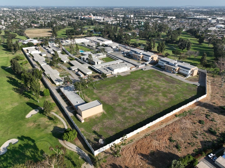 Πανοραμική φωτογραφία του Los Padrinos Juvenile Hall στο Λος Άντζελες των ΗΠΑ.