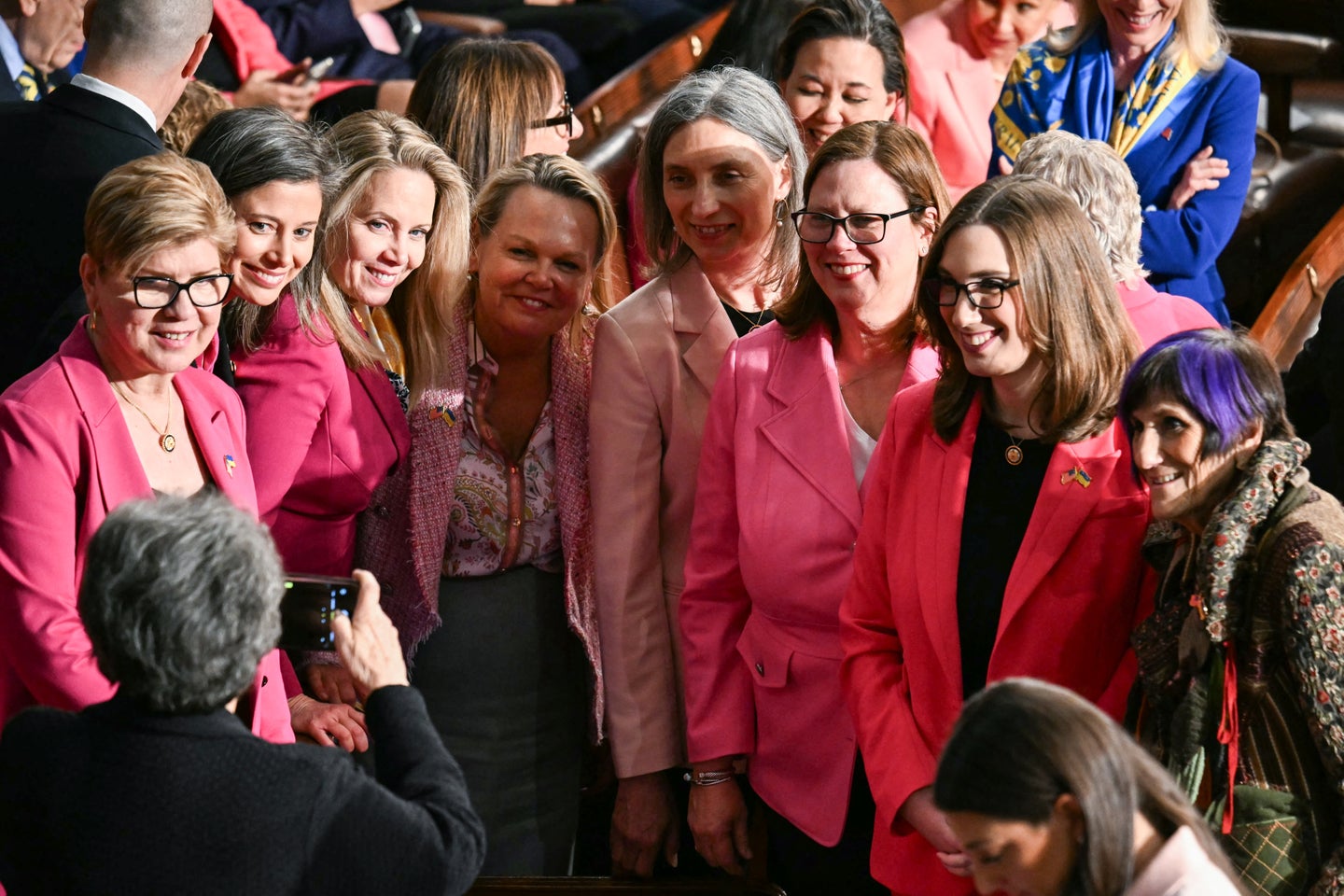Why Congress Women Wore Pink At Trump's Address Last Night | HuffPost Life