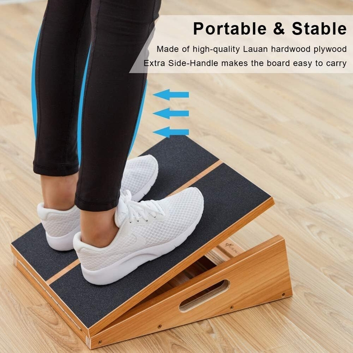 Made of real wood, it's designed to provide stability.