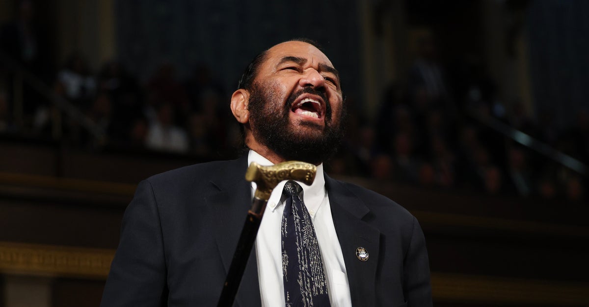 ‘Guilty’: Al Green Welcomes Censure For Disrupting Trump Speech