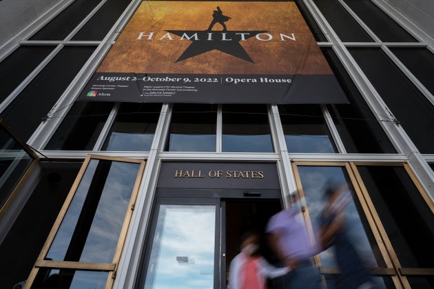 Hamilton was scheduled for a string of shows at the Kennedy Center in Washington, DC next year